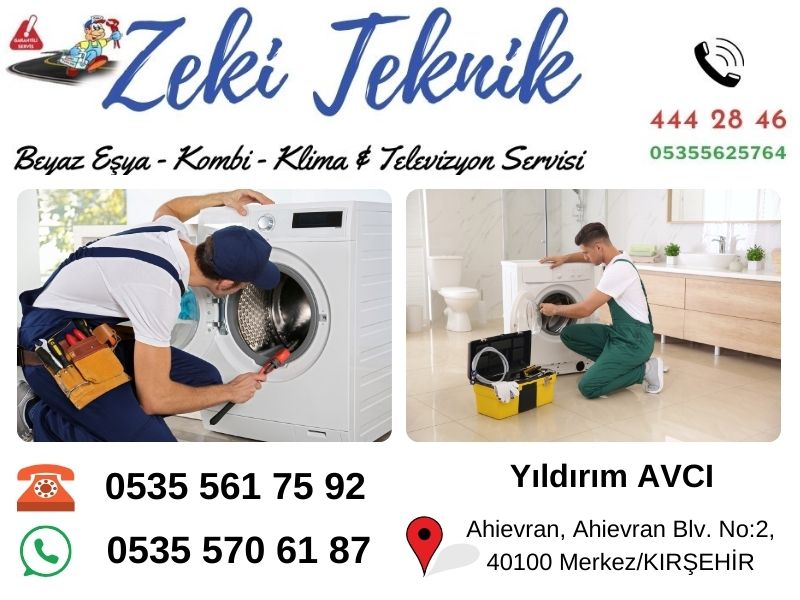 Kırşehir Çamaşır Makinesi Servisi